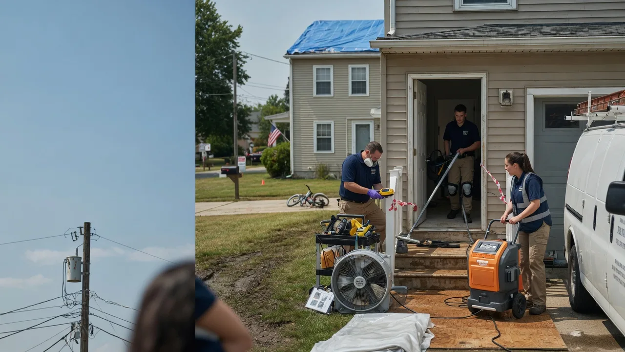 Water Damage Repair in Buda, IL near me